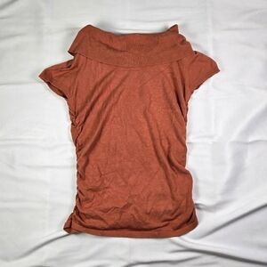 Orange VERVE ami Cap Sleeve Sweater Size M